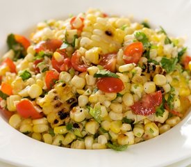 Grilled Corn and Cherry Tomato Salsa