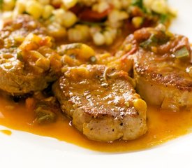 Sauteed Pork Tenderloin Medallions