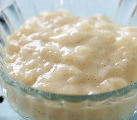 Vanilla Bean Tapioca Pudding