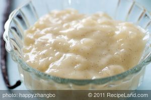 Vanilla Bean Tapioca Pudding