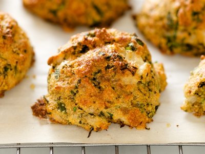 Cheddar-Parmesan and Buttermilk Biscuits with Fresh Herbs