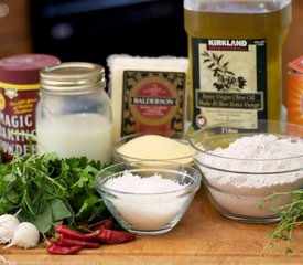 Cheddar-Parmesan and Buttermilk Biscuits with Fresh Herbs