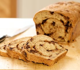 Cinnamon Swirled Pumpkin Bread 