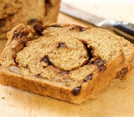 Cinnamon Swirled Pumpkin Bread 