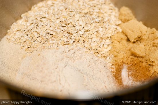 Add dry ingredients to bowl