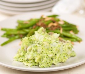 Cheesy Broccoli Mashed Potatoes