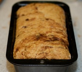 Cinnamon Swirled Pumpkin Bread 