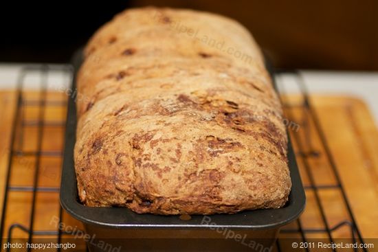 The baked loaf