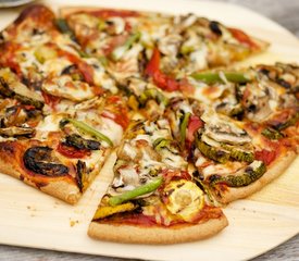 Grilled Vegetable Pizza