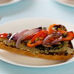 Grilled Vegetable Sandwich with Tapenade