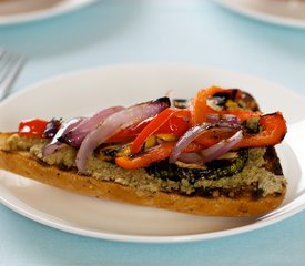 Grilled Vegetable Sandwich with Tapenade