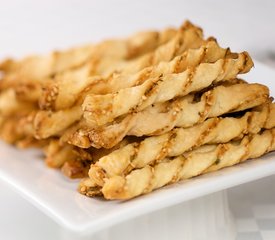 Parmesan Sesame Twists 