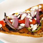Grilled Vegetable Sandwich with Tomato and Olives Tapenade