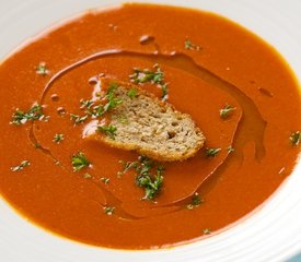 Creamy Heirloom Tomato Soup (Creamless)