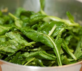 Asian Miso-Sesame Soba Stew with Tatsoi 