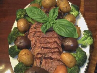 Basil Beef Roast