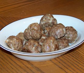 Easy Basic Meatballs