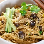 This simple and easy Asian mushroom noodles are full of flavor.