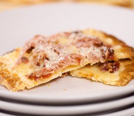 Fontina, Prosciutto and Sun-dried Tomato Tart