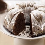 Chocolate Walnut and Flaxseed Bundt Cake