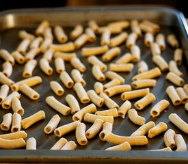 Cheesy Baked Whole Wheat Penne with Roasted Fresh Vegetables