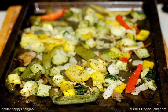 Roast in a 450 degrees F oven until tender, 14 to 16 minutes. 