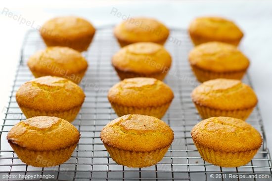 Cool muffins completely on a wire rack