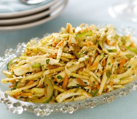 Kohlrabi, Carrot and Fennel Slaw