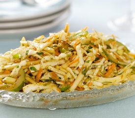 Kohlrabi, Carrot and Fennel Slaw