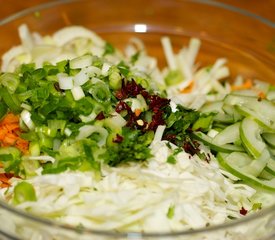 Kohlrabi, Carrot and Fennel Slaw