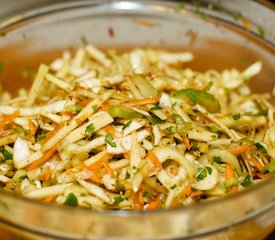 Kohlrabi, Carrot and Fennel Slaw