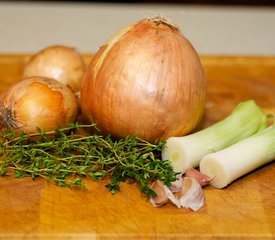 Cheese Onion Leek and Potato Pie