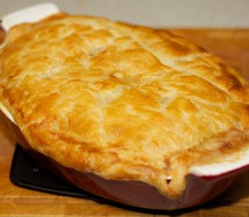 Cheese Onion Leek and Potato Pie