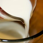 In a large bowl, pour the milk in.