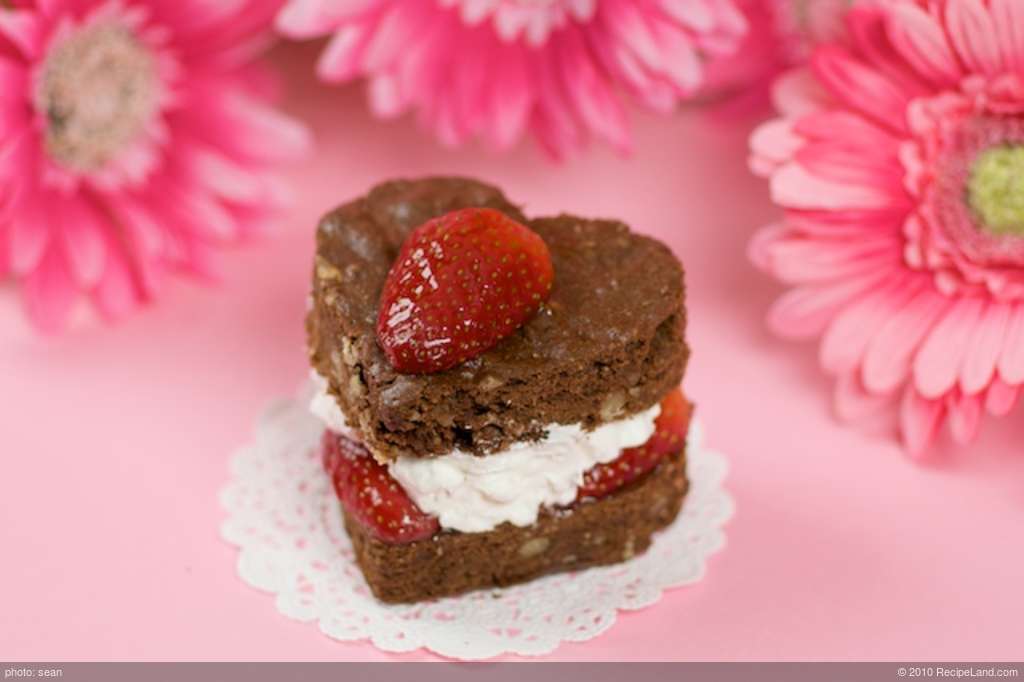 Be My Valentine Brownie Hearts recipe