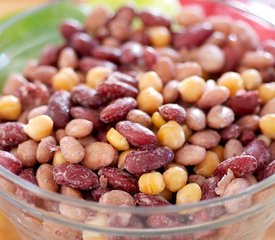 Three Bean Salad with Sweet Bell Peppers