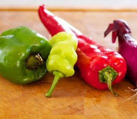 Three Bean Salad with Sweet Bell Peppers