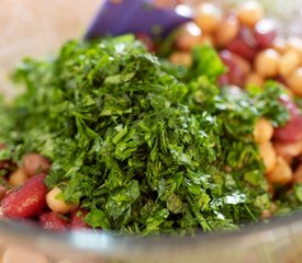 Three Bean Salad with Sweet Bell Peppers