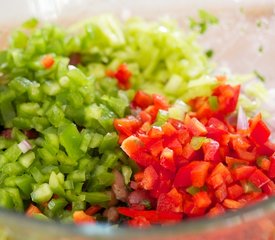 Three Bean Salad with Sweet Bell Peppers