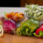 Now get together these a few vegetables.