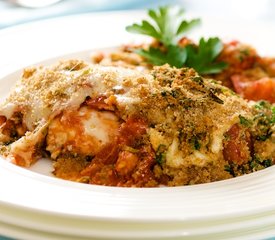 Cheesy Tomato Basil Chicken Breasts