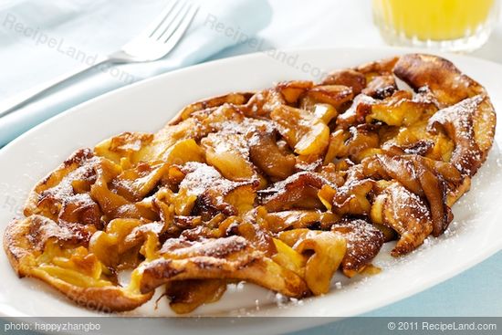 German apple pancakes