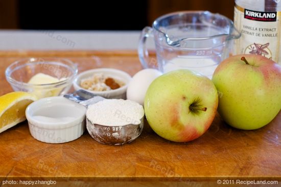 You need these a few ingredients to make this delicious pancake.