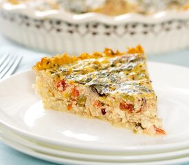 Tomato Lace Quiche