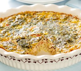 Tomato Lace Quiche