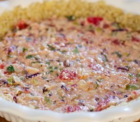 Tomato Lace Quiche