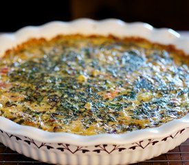 Tomato Lace Quiche