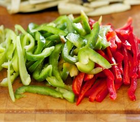 Sichuan Stir-Fry Eggplant with Bell Peppers