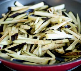 Sichuan Stir-Fry Eggplant with Bell Peppers