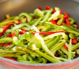 Sichuan Stir-Fry Eggplant with Bell Peppers